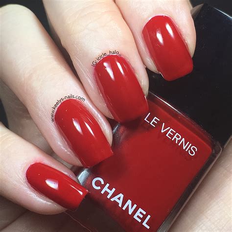 red chanel nail polish|best chanel red nail polish.